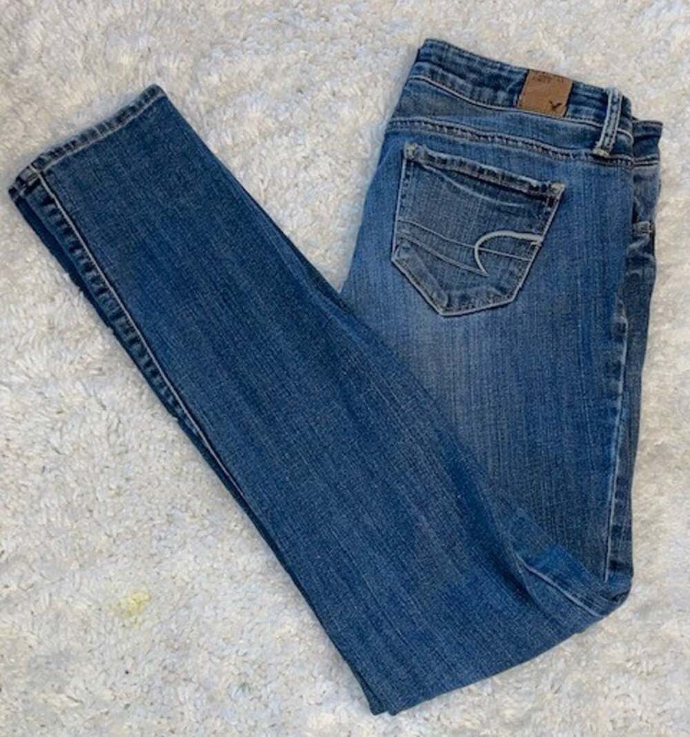American Eagle Skinny Jeans Sz0 NWOT